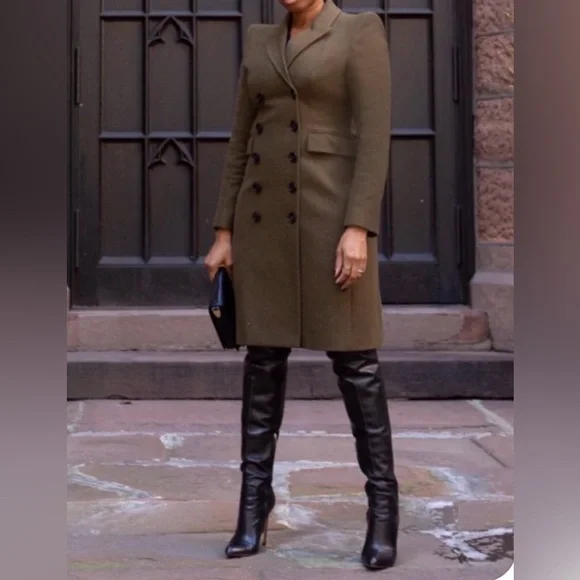 Burberry Brown Double-Breasted Trench Coat size 42 US 8 - Picture 11 of 11